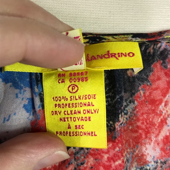 Catherine Malandrino 4 silk blouse - Picture 7 of 7